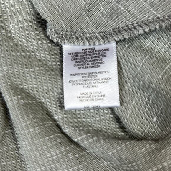 H.I.P. HIP grey ribbed ballerina skater dress, size med - Picture 8 of 9